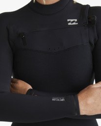 8 3/2mm Furnace Natural - Chest Zip Wetsuit for Women Black ABJW100223 Billabong