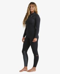 14 3/2mm Furnace Natural - Chest Zip Wetsuit for Women Black ABJW100223 Billabong