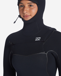 3 6/5mm Furnace - Hooded Chest Zip Wetsuit for Women  ABJW200105 Billabong