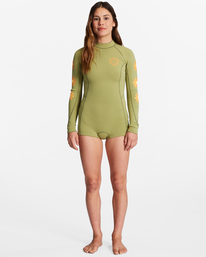 1 Billabong x Smiley 2/2mm Spring Fever Green ABJW400117 Billabong