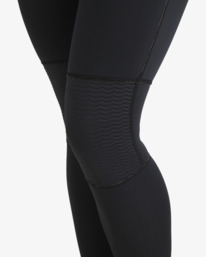 7 2/2mm Sol Sistah Natural - Long Jane Wetsuit met Voorrits voor Dames Black ABJW700106 Billabong