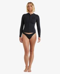 1 1/1mm Peeky  Natural - Front Zip Wetsuit Jacket para Mulher  ABJW800108 Billabong