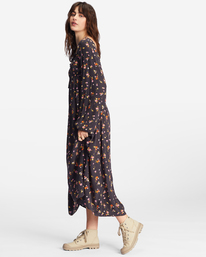 4 Better Days - Halflange Jurk voor Dames Black ABJWD00509 Billabong