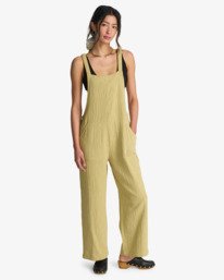 1 Pacific Time - Strappy Jumpsuit voor Dames Green ABJWD00686 Billabong