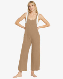 1 Pacific Time - Träger-Jumpsuit für Frauen Beige ABJWD00686 Billabong