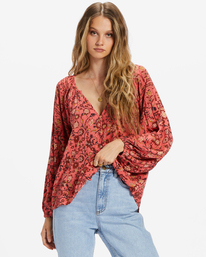 0 Shes A Dreamer - Long Sleeve Top for Women  ABJWT00450 Billabong