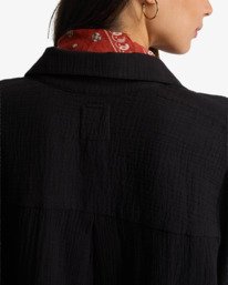 4 Swell Blouse - Chemise boutonn&eacute;e pour Femme Noir ABJWT00487 Billabong
