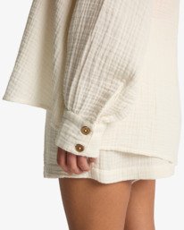 7 Swell Blouse - Camisa com botões para Mulher Branco ABJWT00487 Billabong