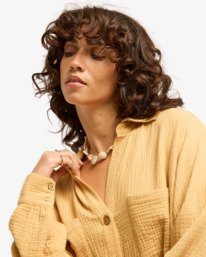4 Swell Blouse Yellow ABJWT00487 Billabong