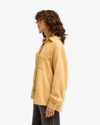 3 Swell Blouse Yellow ABJWT00487 Billabong
