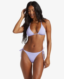 1 Sol Searcher Multi - Parte de cima de biquíni triangular para Mulher Roxo ABJX300643 Billabong