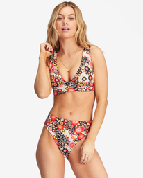 1 Magic Hour - Reggiseno bikini reversibile con taglio plunge da Donna  ABJX300682 Billabong