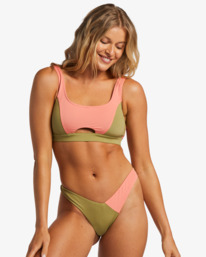0 A/Div Full - Top de bikini deportivo para Mujer  ABJX300868 Billabong