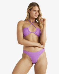 2 Summer High Hike - Braguita de Bikini para Mujer Violeta ABJX400213 Billabong