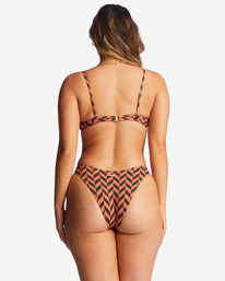 2 Cross Step Hike - Braguita de Bikini para Mujer Rojo ABJX400713 Billabong