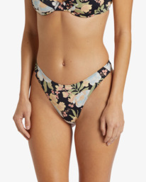 3 Lost Cove - Skimpy Coverage Bikini Bottoms for Women Black ABJX401088 Billabong