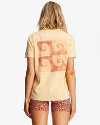 2 A/DIV - Camiseta para Mujer Naranja ABJZT00620 Billabong