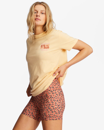 3 A/DIV - Camiseta para Mujer Naranja ABJZT00620 Billabong
