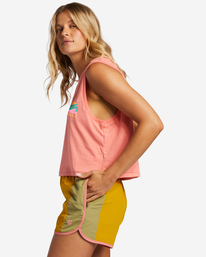 3 A/DIV - Vest Top for Women Pink ABJZT00622 Billabong