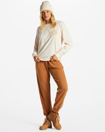 1 A/Div - Long Sleeve T-Shirt for Women White ABJZT01212 Billabong