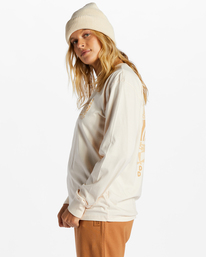 3 A/Div - Long Sleeve T-Shirt for Women White ABJZT01212 Billabong