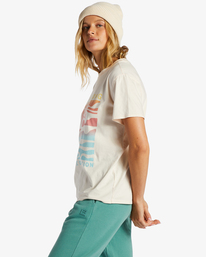 3 A/Div - T-Shirt for Women White ABJZT01214 Billabong