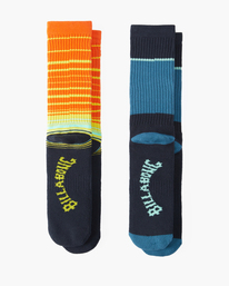 1 2PK PRO GOLD HC FB CREWS Orange ABYAA00229 Billabong