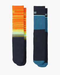 0 2PK PRO GOLD HC FB CREWS Orange ABYAA00229 Billabong