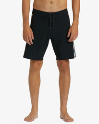 3 D Bah Ciclo Pro - Performance Board Shorts for Men Black ABYBS00386 Billabong