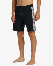 6 D Bah Ciclo Pro - Performance Board Shorts for Men Black ABYBS00386 Billabong
