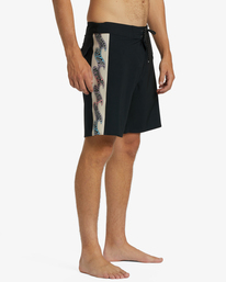 7 D Bah Ciclo Pro - Performance Board Shorts for Men Black ABYBS00386 Billabong