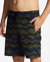 8 Surftrek Lo Tide - Board Shorts for Men Green ABYBS00403 Billabong