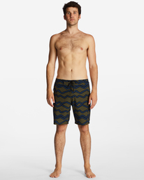 3 Surftrek Lo Tide - Board Shorts for Men Green ABYBS00403 Billabong