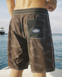 0 Core Lord Pro 20" - Boardshorts für Männer Braun ABYBS00476 Billabong