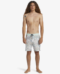 4 Good Times - 17,5“ Lo Tide Boardshorts für Männer Grau ABYBS00489 Billabong