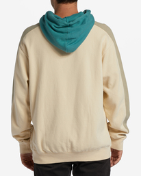 2 Wave Washed Blocked - Hooded Fleece for Men  ABYFT00343 Billabong