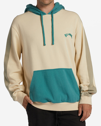 0 Wave Washed Blocked - Hooded Fleece for Men  ABYFT00343 Billabong