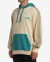 3 Wave Washed Blocked - Hooded Fleece for Men  ABYFT00343 Billabong