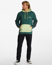 1 Wave Washed - Hoodie for Men Yellow ABYFT00371 Billabong