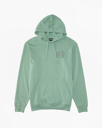 4 Short Sands - Sudadera con Capucha para Hombre Verde ABYFT00393 Billabong