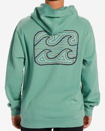 1 Short Sands - Sudadera con Capucha para Hombre Verde ABYFT00393 Billabong