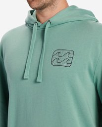 3 Short Sands - Sudadera con Capucha para Hombre Verde ABYFT00393 Billabong