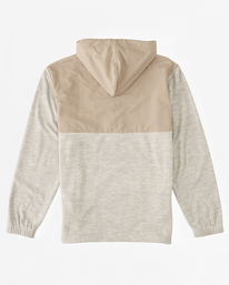 9 Boundary Graphene - Sudadera con Media Cremallera para Hombre Blanco ABYFT00414 Billabong