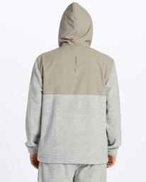 2 Boundary Graphene - Sudadera con Media Cremallera para Hombre Blanco ABYFT00414 Billabong