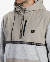 4 Boundary Graphene - Sudadera con Media Cremallera para Hombre Blanco ABYFT00414 Billabong