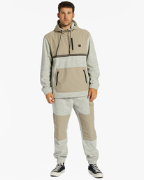 1 Boundary Graphene - Sudadera con Media Cremallera para Hombre Blanco ABYFT00414 Billabong