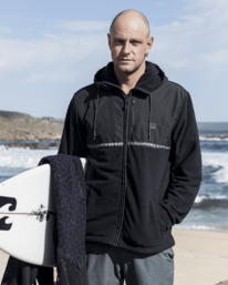 0 Boundary Lite - Hoodie met Rits voor Heren Black ABYFT00470 Billabong