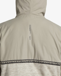 4 Boundary Lite - Felpa con cappuccio e zip da Uomo White ABYFT00470 Billabong