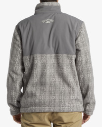 2 Boundary Re-Issue - Mock Neck Fleece for Men Grey ABYFT00499 Billabong