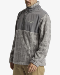 3 Boundary Re-Issue - Sweatshirt com meia gola para Homem Cinza ABYFT00499 Billabong